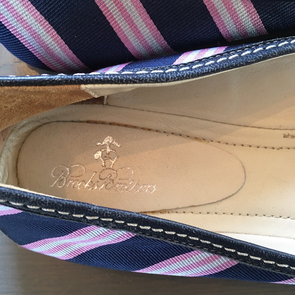 Brooks Brothers Silk Tie Flat - Picture 4 of 8